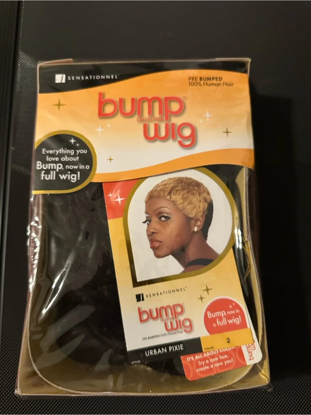 Bump Wig NWT Human Hair